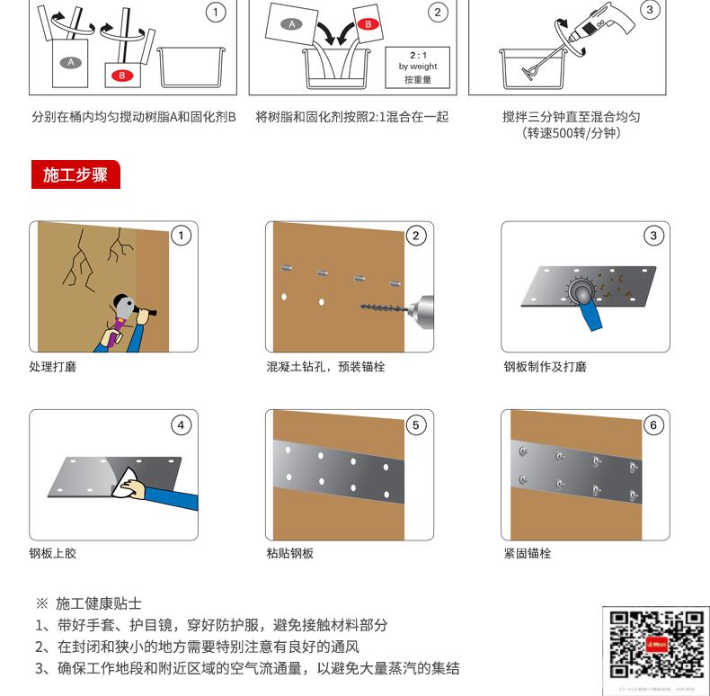 包钢宿城粘钢加固施工过程